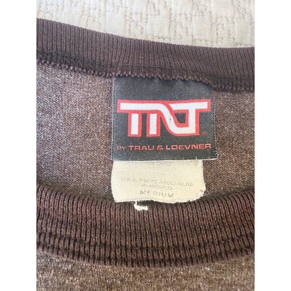 Vintage Ford Mustang Shirt 64 Stang Goin Topless Retro TNT | Brown | Size Medium - Picture 5 of 10